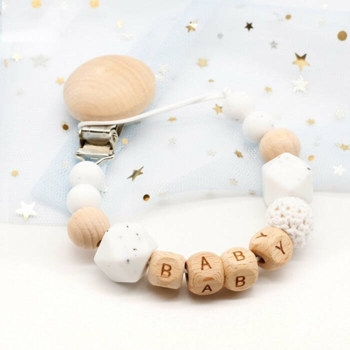 "Name your baby" Pacifier Dream Chains