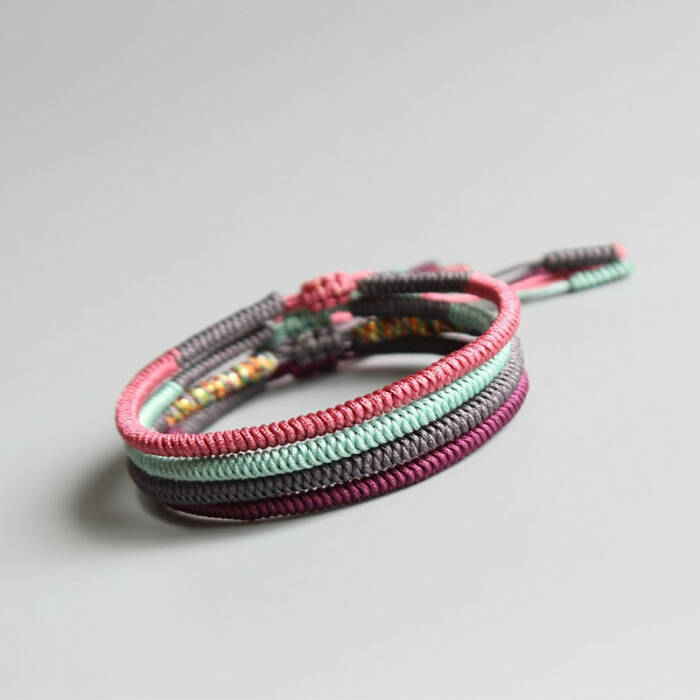Tibetan Handmade Lucky Bracelets - 4 Color