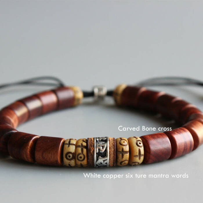 Natural Sander Wood Bracelet