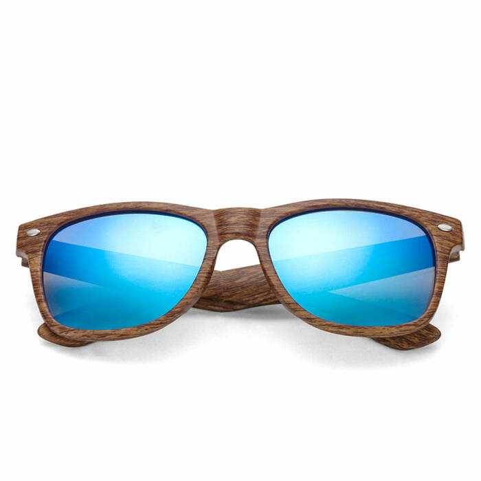 Minimalist Wood Grain Sunglasses