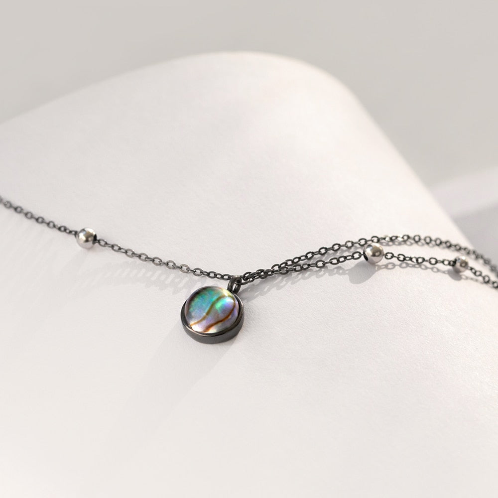Milky Way Abalone Necklace