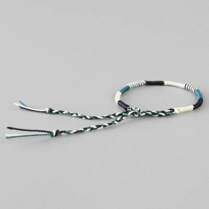 Tibetan Wax Rope Reiki Bracelet