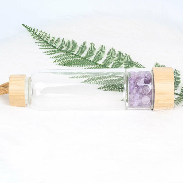 Bamboo Crystal Water Bottle