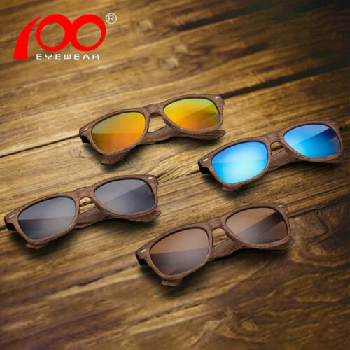 Minimalist Wood Grain Sunglasses
