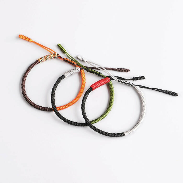 Tibetan Handmade Lucky Bracelet - Set of 3 Pieces
