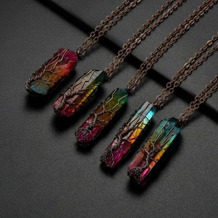 5 Elements Tree of Life Necklace