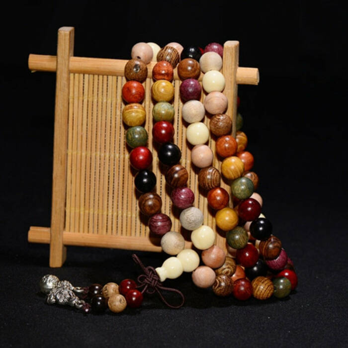 Df 70 Sandalwood Tibetan Buddhist Prayer Beads Mala