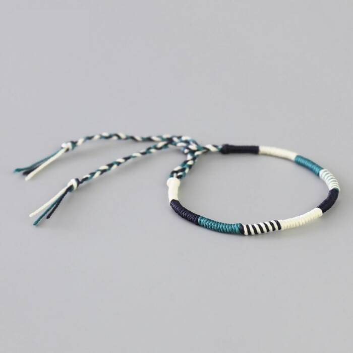 Tibetan Wax Rope Reiki Bracelet