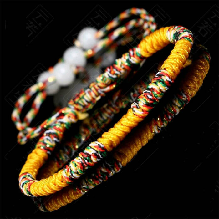 Hand Weaved Bracelet - Infinity Charm