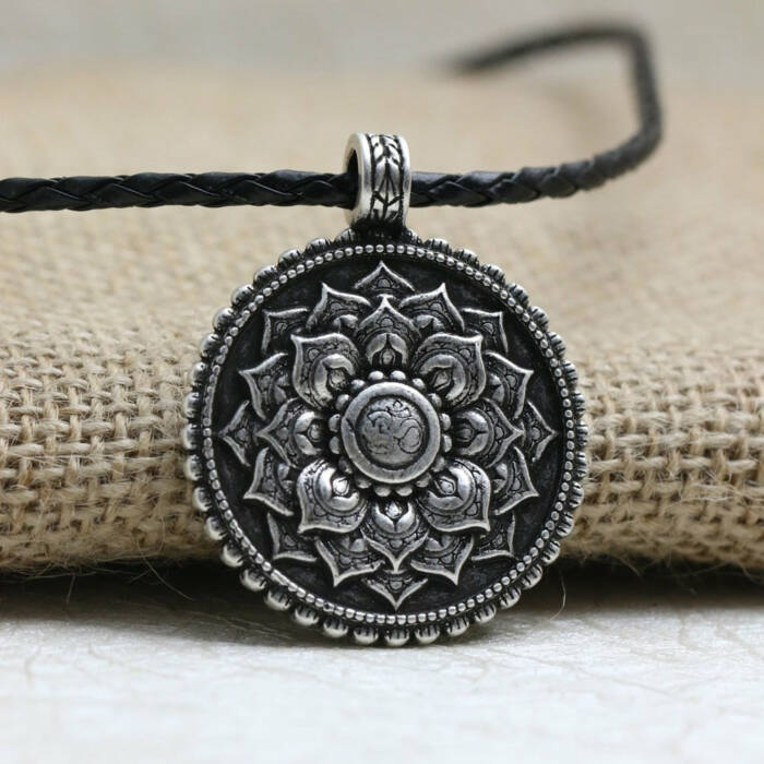 Antique Tibetan Crown Chakra Necklace