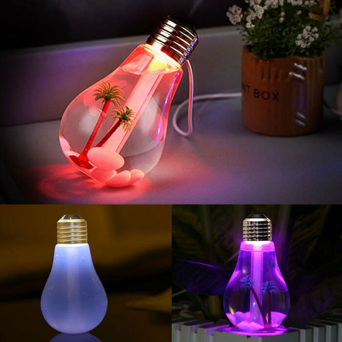 Df 42 Lamp Ultrasonic Oil Diffuser with LED Night Light