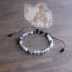 Df 59 Faced Beads Bracelet - Six True Words Mantra balancing
