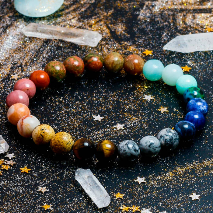Universe Stone Beads Bracelet