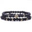 Lava Stone Disco Ball Bracelets - Stabilizing and Protective