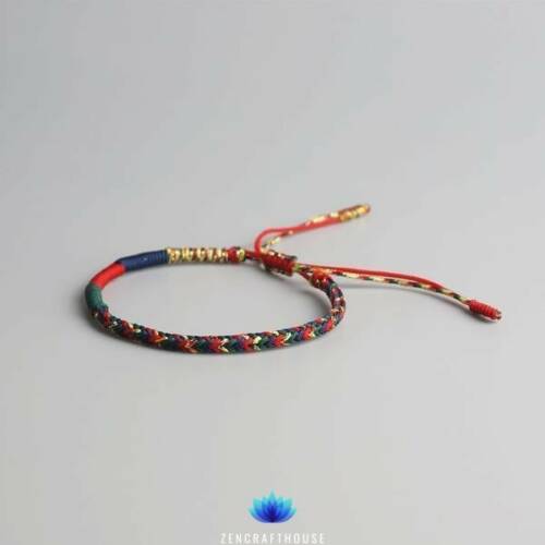 Multi-color Tibetan Lucky Charm Bracelet